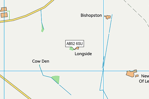 AB52 6SU map - OS VectorMap District (Ordnance Survey) AB52 6SU map - OS VectorMap District (Ordnance Survey)