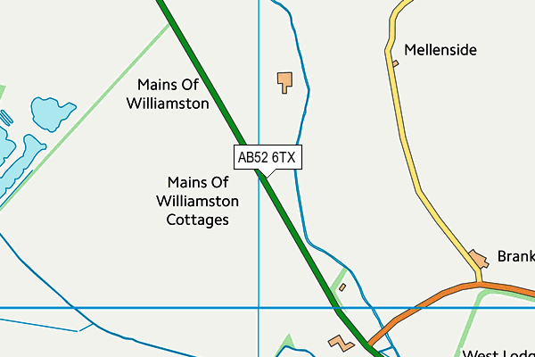 AB52 6TX map - OS VectorMap District (Ordnance Survey) AB52 6TX map - OS VectorMap District (Ordnance Survey)