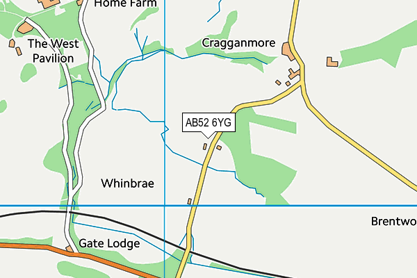AB52 6YG map - OS VectorMap District (Ordnance Survey) AB52 6YG map - OS VectorMap District (Ordnance Survey)