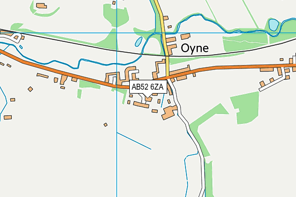 AB52 6ZA map - OS VectorMap District (Ordnance Survey) AB52 6ZA map - OS VectorMap District (Ordnance Survey)