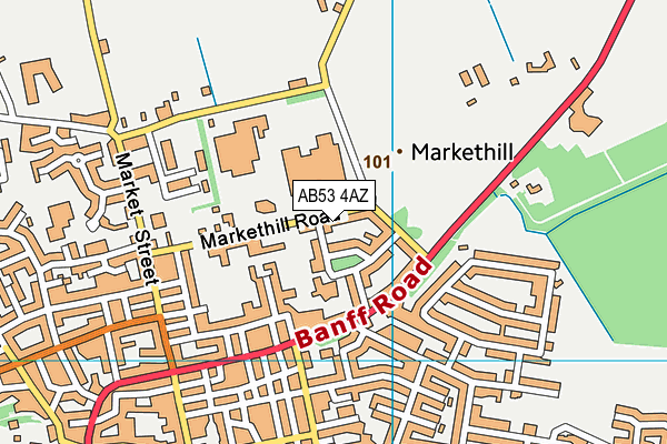 AB53 4AZ map - OS VectorMap District (Ordnance Survey) AB53 4AZ map - OS VectorMap District (Ordnance Survey)