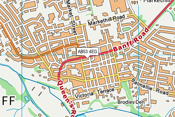 AB53 4EG map - OS VectorMap District (Ordnance Survey) AB53 4EG map - OS VectorMap District (Ordnance Survey)