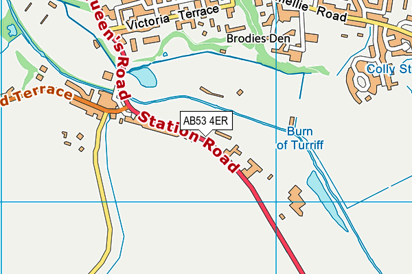 AB53 4ER map - OS VectorMap District (Ordnance Survey) AB53 4ER map - OS VectorMap District (Ordnance Survey)