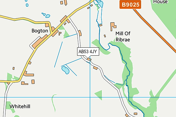 AB53 4JY map - OS VectorMap District (Ordnance Survey) AB53 4JY map - OS VectorMap District (Ordnance Survey)