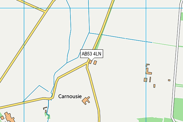 AB53 4LN map - OS VectorMap District (Ordnance Survey) AB53 4LN map - OS VectorMap District (Ordnance Survey)