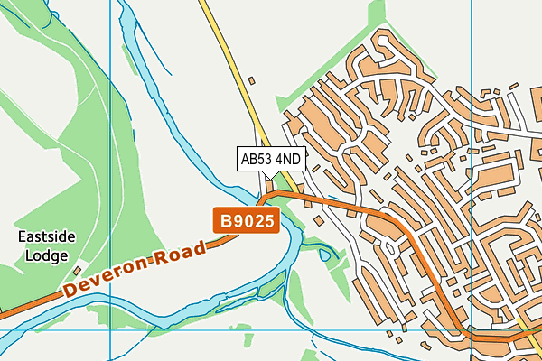 AB53 4ND map - OS VectorMap District (Ordnance Survey) AB53 4ND map - OS VectorMap District (Ordnance Survey)