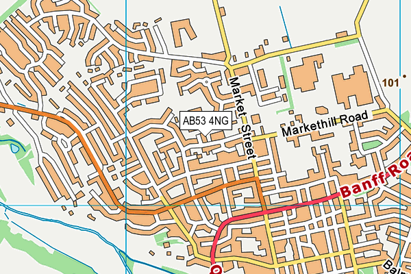 AB53 4NG map - OS VectorMap District (Ordnance Survey) AB53 4NG map - OS VectorMap District (Ordnance Survey)