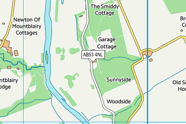 AB53 4NL map - OS VectorMap District (Ordnance Survey) AB53 4NL map - OS VectorMap District (Ordnance Survey)