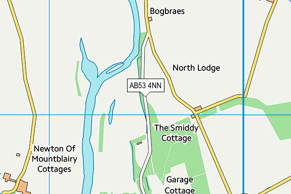 AB53 4NN map - OS VectorMap District (Ordnance Survey) AB53 4NN map - OS VectorMap District (Ordnance Survey)