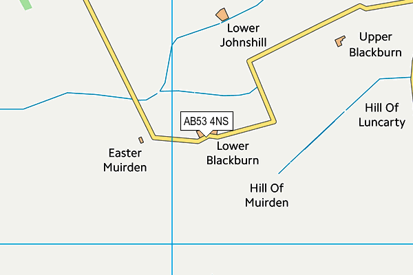 AB53 4NS map - OS VectorMap District (Ordnance Survey) AB53 4NS map - OS VectorMap District (Ordnance Survey)