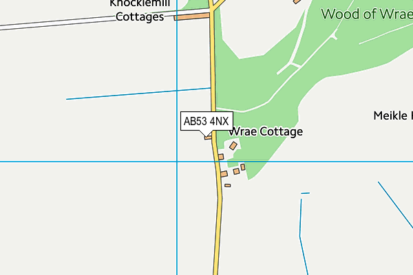 AB53 4NX map - OS VectorMap District (Ordnance Survey) AB53 4NX map - OS VectorMap District (Ordnance Survey)