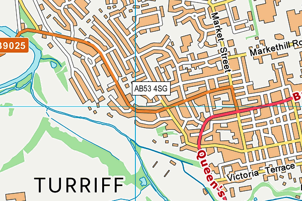 AB53 4SG map - OS VectorMap District (Ordnance Survey) AB53 4SG map - OS VectorMap District (Ordnance Survey)