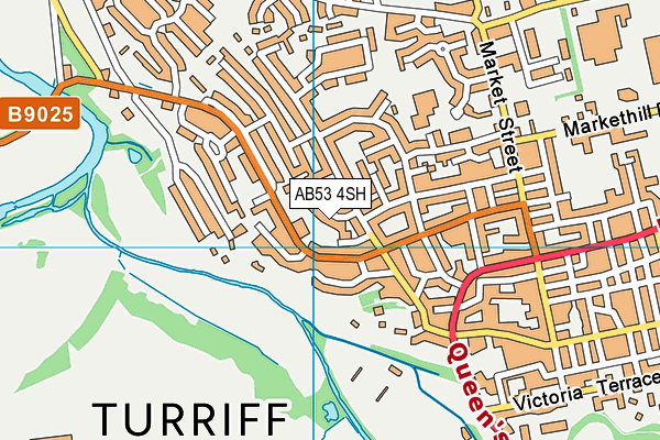 AB53 4SH map - OS VectorMap District (Ordnance Survey) AB53 4SH map - OS VectorMap District (Ordnance Survey)