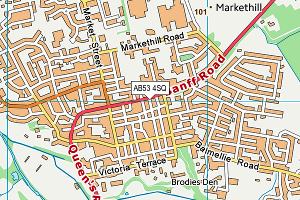 AB53 4SQ map - OS VectorMap District (Ordnance Survey) AB53 4SQ map - OS VectorMap District (Ordnance Survey)