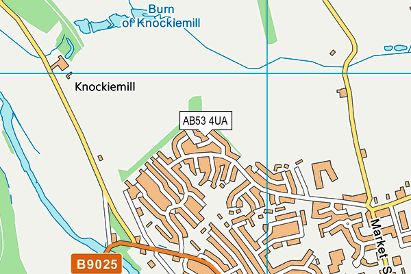 AB53 4UA map - OS VectorMap District (Ordnance Survey) AB53 4UA map - OS VectorMap District (Ordnance Survey)