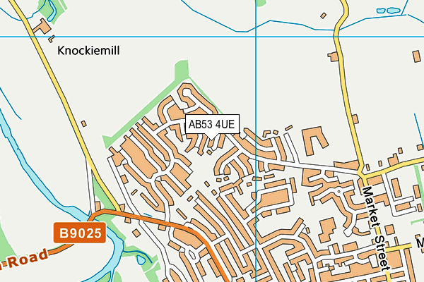 AB53 4UE map - OS VectorMap District (Ordnance Survey) AB53 4UE map - OS VectorMap District (Ordnance Survey)