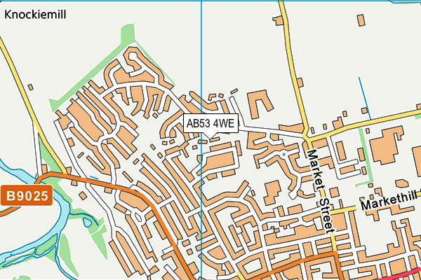 AB53 4WE map - OS VectorMap District (Ordnance Survey) AB53 4WE map - OS VectorMap District (Ordnance Survey)