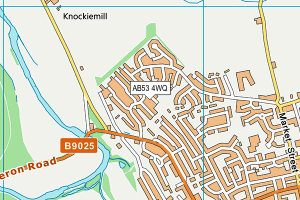 AB53 4WQ map - OS VectorMap District (Ordnance Survey) AB53 4WQ map - OS VectorMap District (Ordnance Survey)