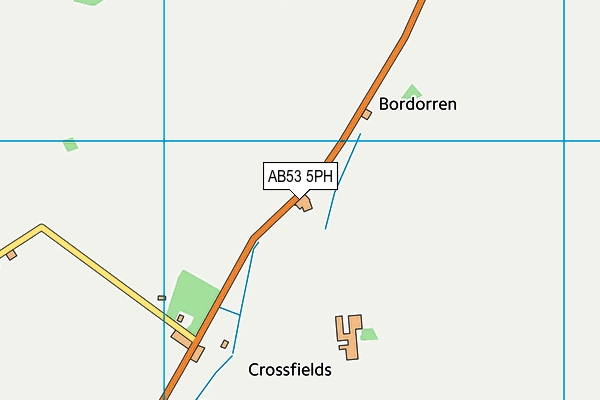 AB53 5PH map - OS VectorMap District (Ordnance Survey) AB53 5PH map - OS VectorMap District (Ordnance Survey)