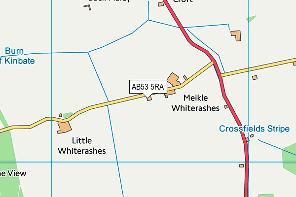 AB53 5RA map - OS VectorMap District (Ordnance Survey) AB53 5RA map - OS VectorMap District (Ordnance Survey)