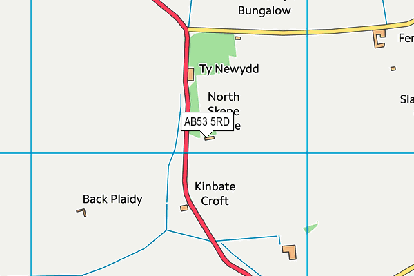 AB53 5RD map - OS VectorMap District (Ordnance Survey) AB53 5RD map - OS VectorMap District (Ordnance Survey)