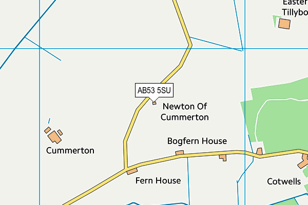 AB53 5SU map - OS VectorMap District (Ordnance Survey) AB53 5SU map - OS VectorMap District (Ordnance Survey)