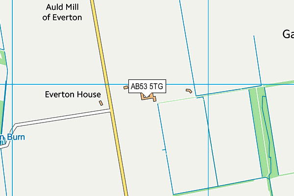 AB53 5TG map - OS VectorMap District (Ordnance Survey) AB53 5TG map - OS VectorMap District (Ordnance Survey)