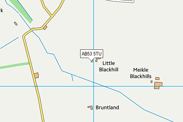 AB53 5TU map - OS VectorMap District (Ordnance Survey) AB53 5TU map - OS VectorMap District (Ordnance Survey)