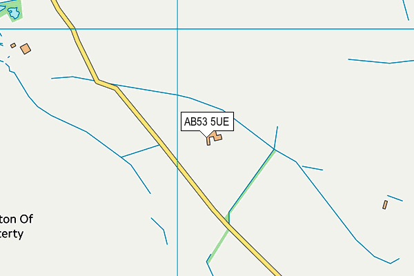 AB53 5UE map - OS VectorMap District (Ordnance Survey) AB53 5UE map - OS VectorMap District (Ordnance Survey)