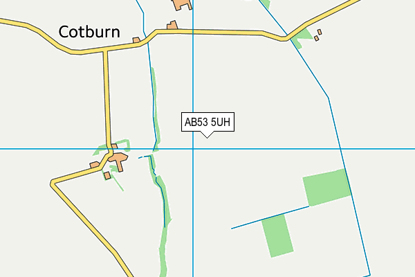 AB53 5UH map - OS VectorMap District (Ordnance Survey) AB53 5UH map - OS VectorMap District (Ordnance Survey)