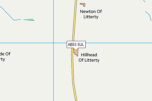 AB53 5UL map - OS VectorMap District (Ordnance Survey) AB53 5UL map - OS VectorMap District (Ordnance Survey)