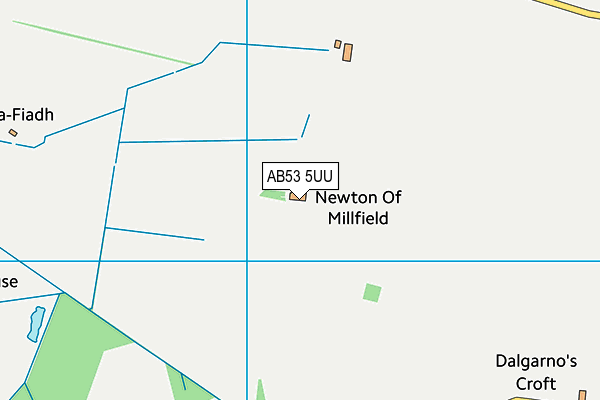 AB53 5UU map - OS VectorMap District (Ordnance Survey) AB53 5UU map - OS VectorMap District (Ordnance Survey)
