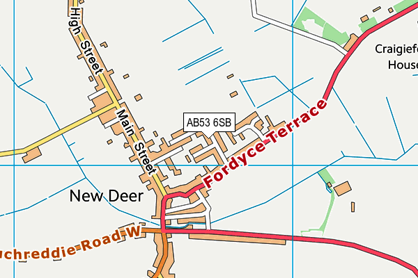 AB53 6SB map - OS VectorMap District (Ordnance Survey) AB53 6SB map - OS VectorMap District (Ordnance Survey)