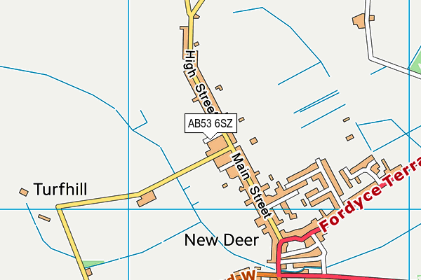 AB53 6SZ map - OS VectorMap District (Ordnance Survey) AB53 6SZ map - OS VectorMap District (Ordnance Survey)
