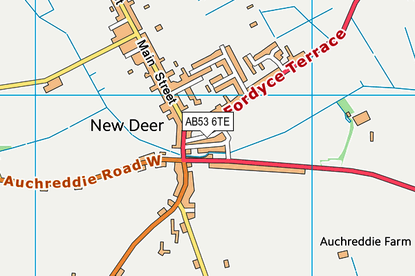 AB53 6TE map - OS VectorMap District (Ordnance Survey) AB53 6TE map - OS VectorMap District (Ordnance Survey)