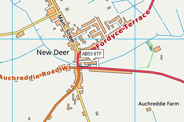 AB53 6TF map - OS VectorMap District (Ordnance Survey) AB53 6TF map - OS VectorMap District (Ordnance Survey)