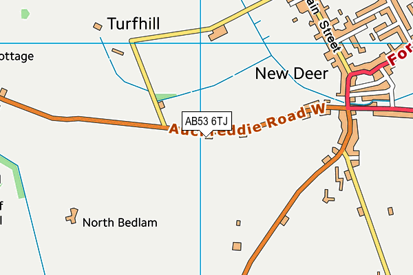 AB53 6TJ map - OS VectorMap District (Ordnance Survey) AB53 6TJ map - OS VectorMap District (Ordnance Survey)