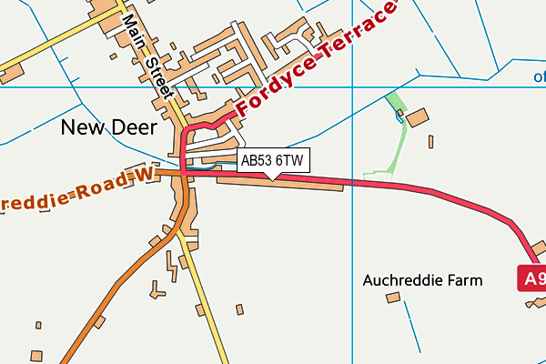 AB53 6TW map - OS VectorMap District (Ordnance Survey) AB53 6TW map - OS VectorMap District (Ordnance Survey)