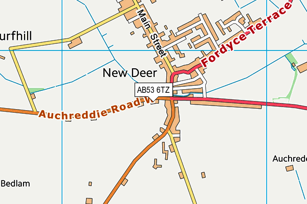 AB53 6TZ map - OS VectorMap District (Ordnance Survey) AB53 6TZ map - OS VectorMap District (Ordnance Survey)