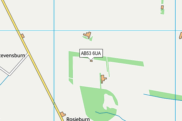AB53 6UA map - OS VectorMap District (Ordnance Survey) AB53 6UA map - OS VectorMap District (Ordnance Survey)