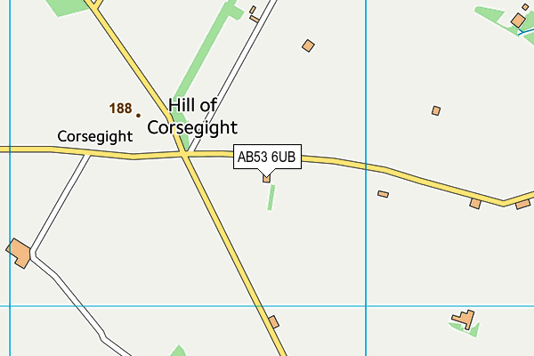 AB53 6UB map - OS VectorMap District (Ordnance Survey) AB53 6UB map - OS VectorMap District (Ordnance Survey)