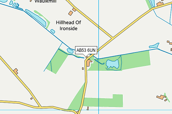 AB53 6UN map - OS VectorMap District (Ordnance Survey) AB53 6UN map - OS VectorMap District (Ordnance Survey)