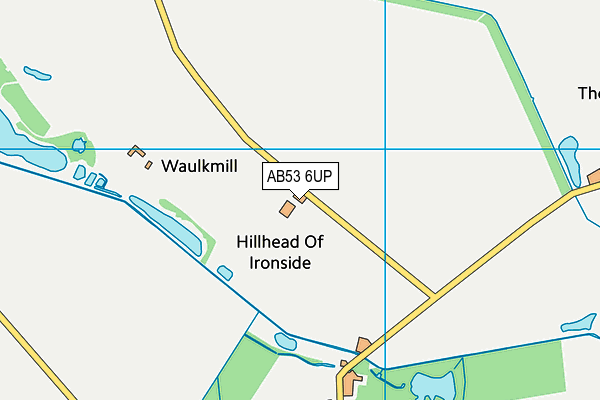 AB53 6UP map - OS VectorMap District (Ordnance Survey) AB53 6UP map - OS VectorMap District (Ordnance Survey)