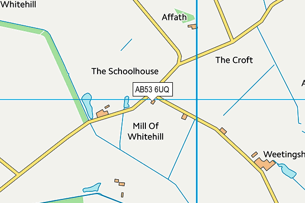 AB53 6UQ map - OS VectorMap District (Ordnance Survey) AB53 6UQ map - OS VectorMap District (Ordnance Survey)