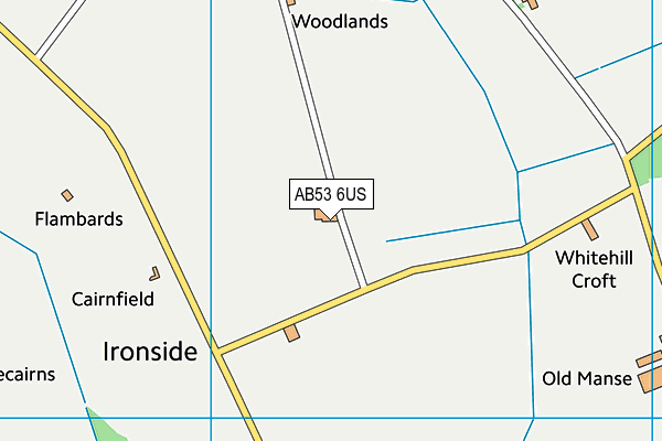 AB53 6US map - OS VectorMap District (Ordnance Survey) AB53 6US map - OS VectorMap District (Ordnance Survey)