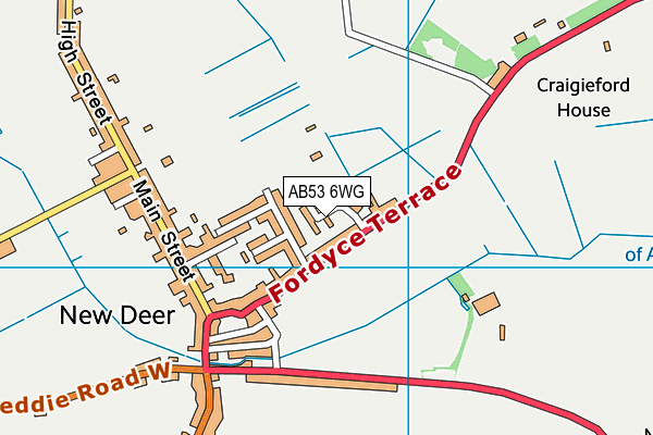 AB53 6WG map - OS VectorMap District (Ordnance Survey) AB53 6WG map - OS VectorMap District (Ordnance Survey)
