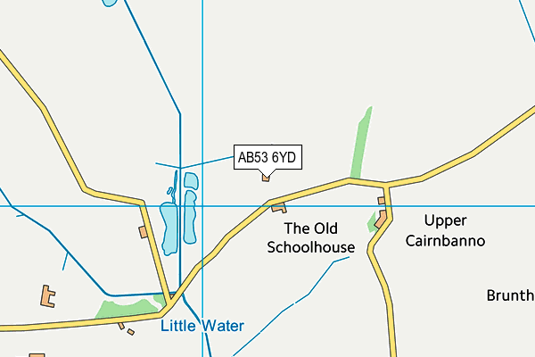 AB53 6YD map - OS VectorMap District (Ordnance Survey) AB53 6YD map - OS VectorMap District (Ordnance Survey)