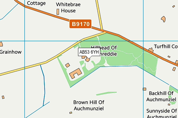 AB53 6YH map - OS VectorMap District (Ordnance Survey) AB53 6YH map - OS VectorMap District (Ordnance Survey)