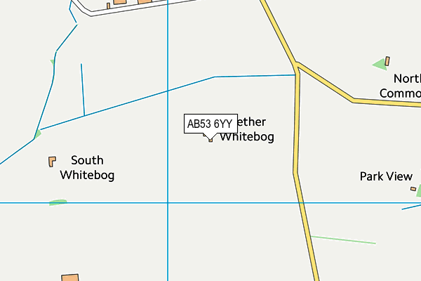 AB53 6YY map - OS VectorMap District (Ordnance Survey) AB53 6YY map - OS VectorMap District (Ordnance Survey)