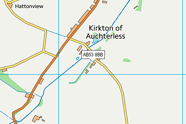 AB53 8BB map - OS VectorMap District (Ordnance Survey) AB53 8BB map - OS VectorMap District (Ordnance Survey)